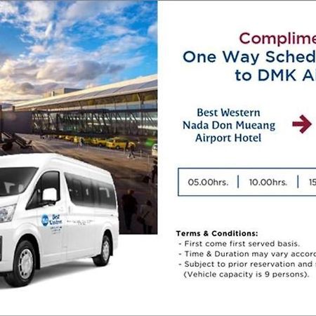 Best Western Nada Don Mueang Airport Hotel Bangkok Exteriör bild