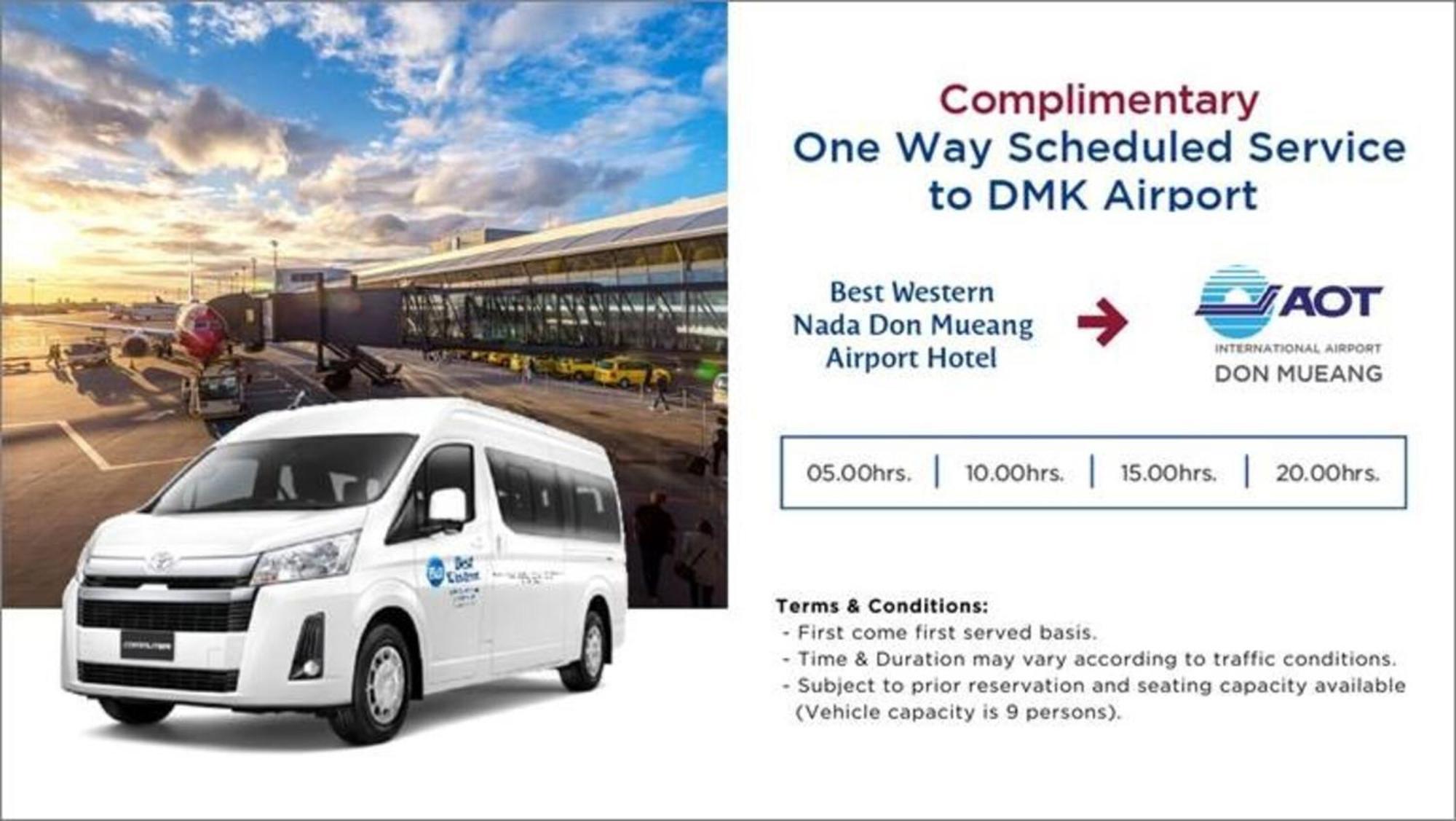 Best Western Nada Don Mueang Airport Hotel Bangkok Exteriör bild